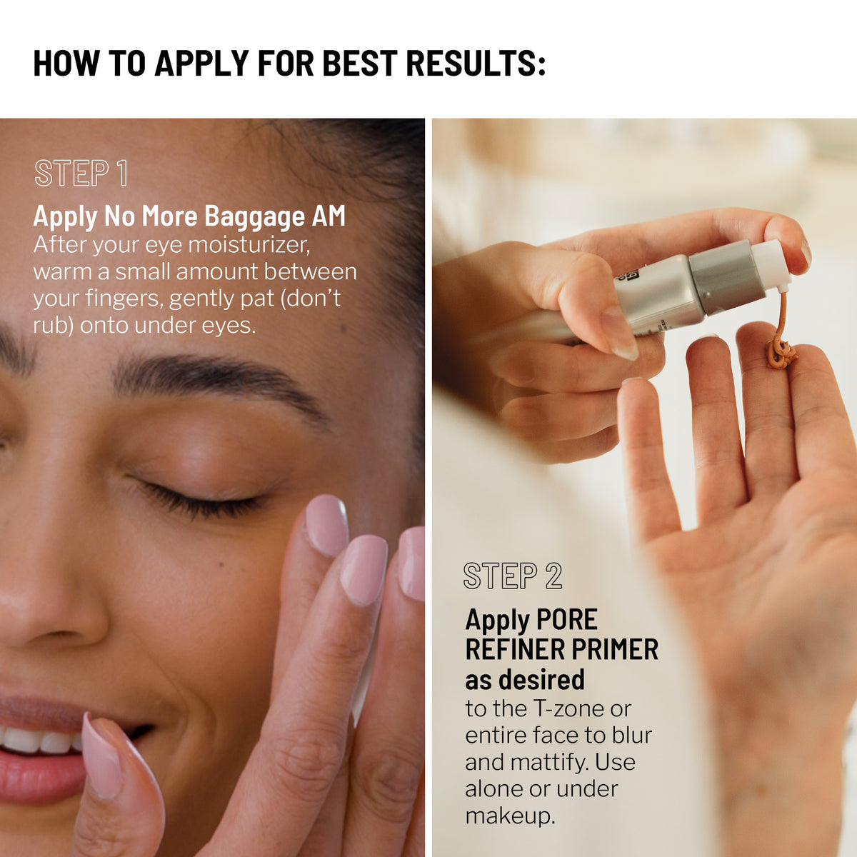 Depuffing & Pore Refining Duo