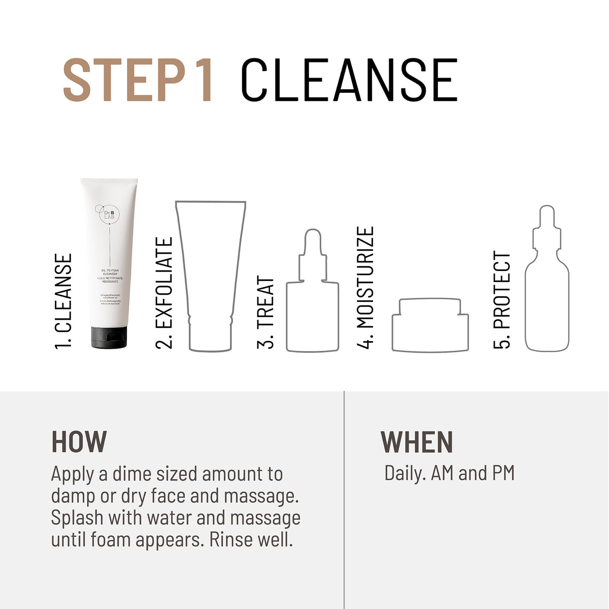 OIL-TO-FOAM CLEANSER