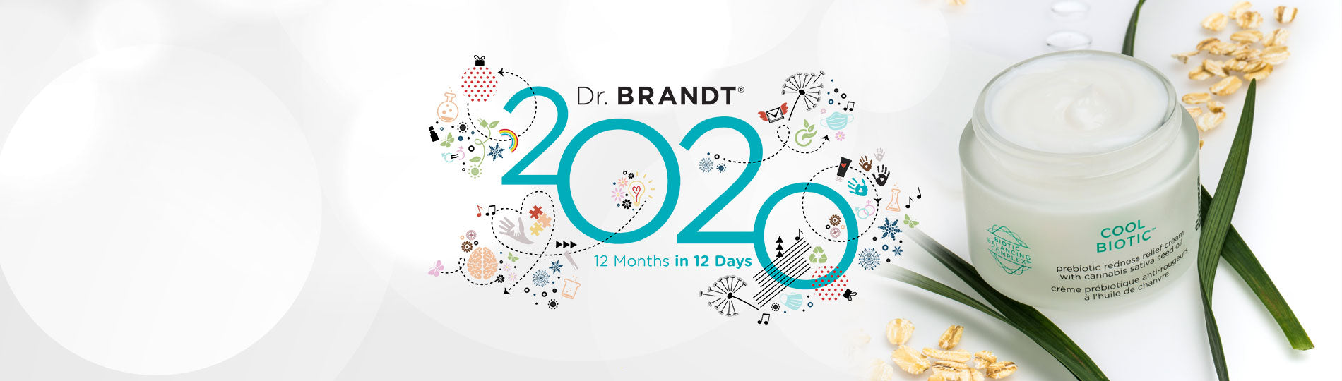 July: Did you celebrate your accomplishments this year? And a cooling entrance by Dr. BRANDT skincare