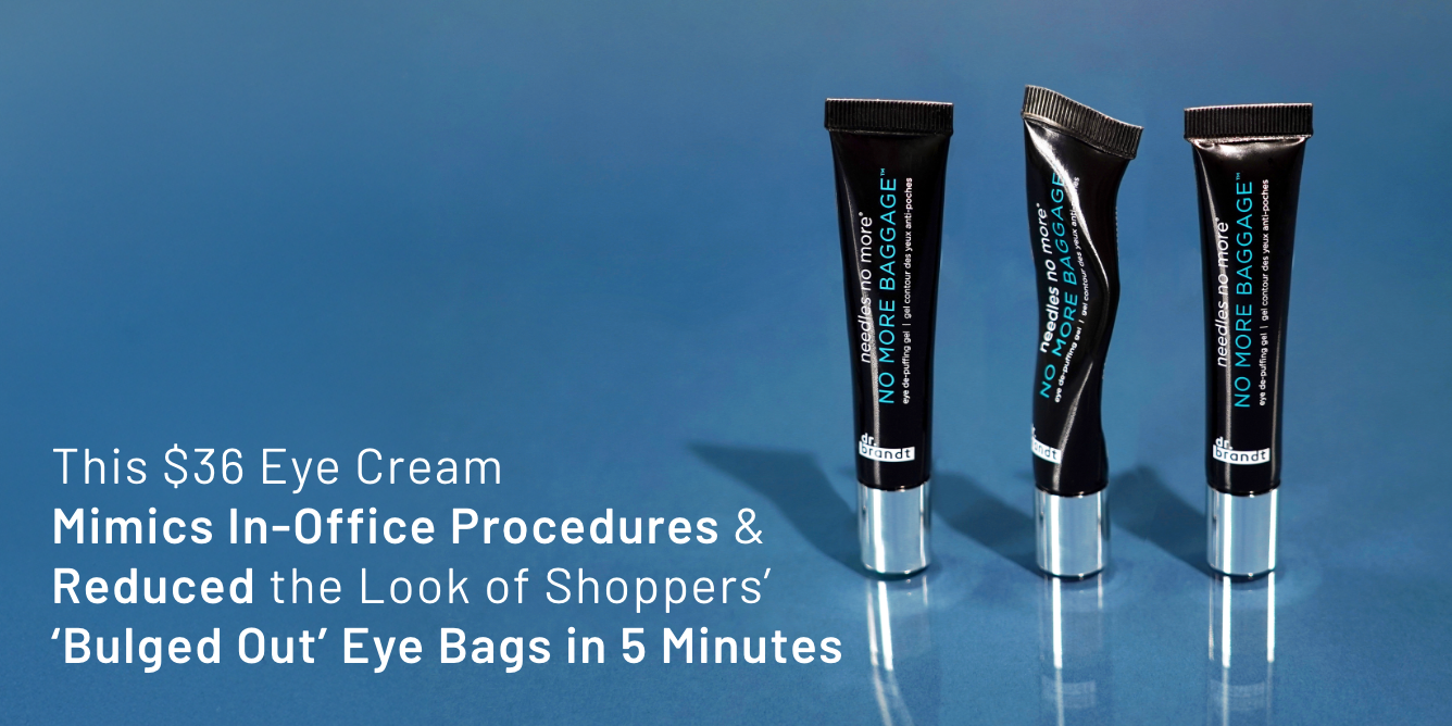 This $36 Eye Cream Mimics In-Office Procedures & Reduced the Look of Shoppers’ ‘Bulged Out’ Eye Bags in 5 Minutes
