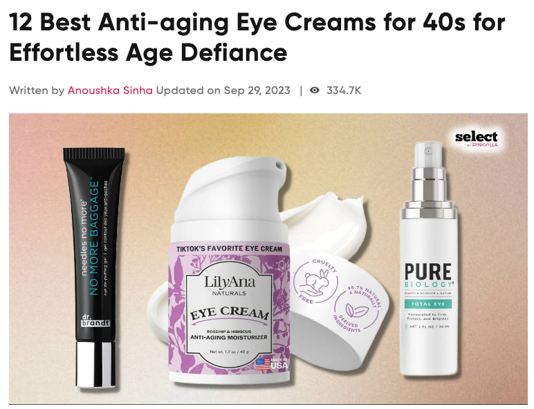 Best firming eye cream 2025