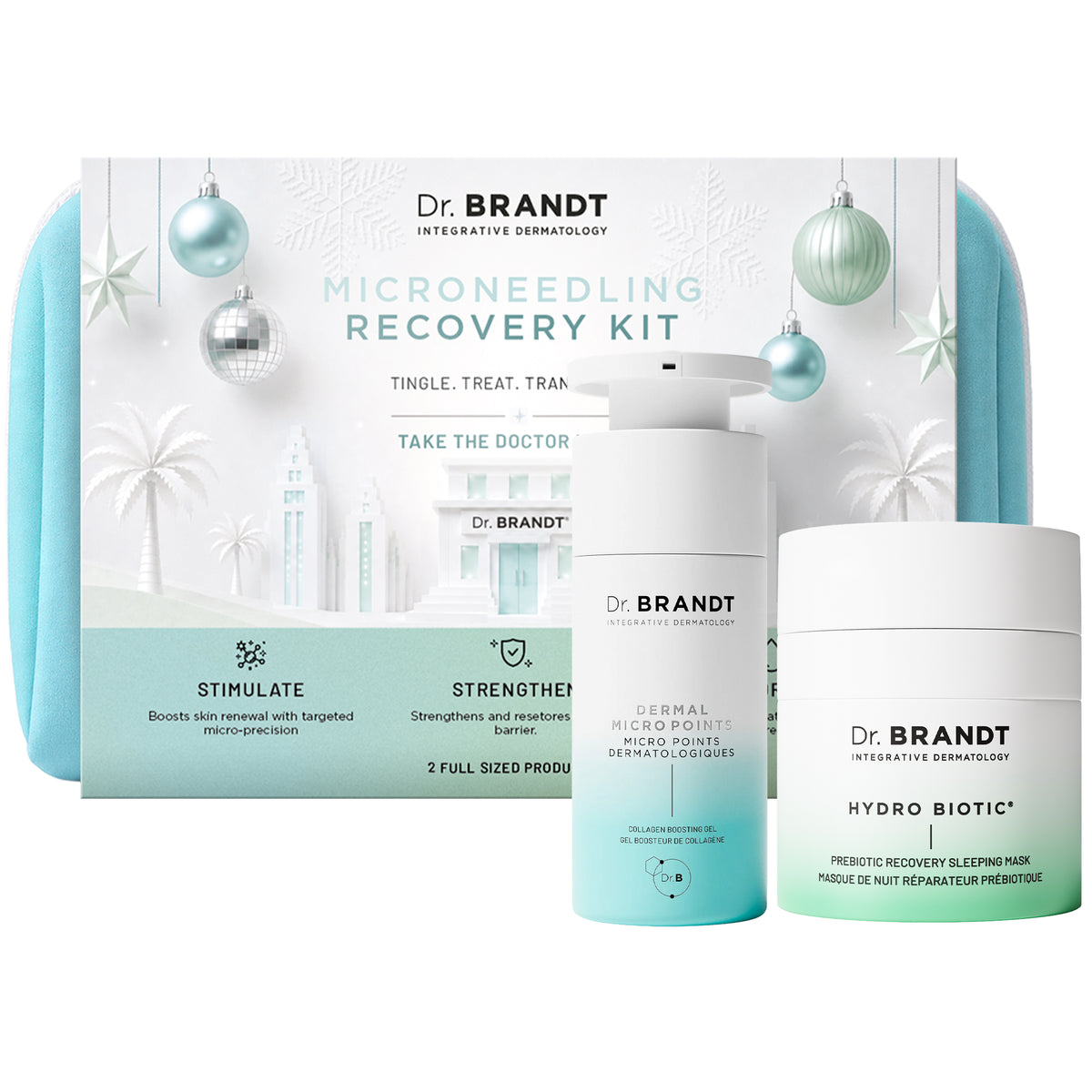 Microneedling Recovery Duo + Holiday Sleeve