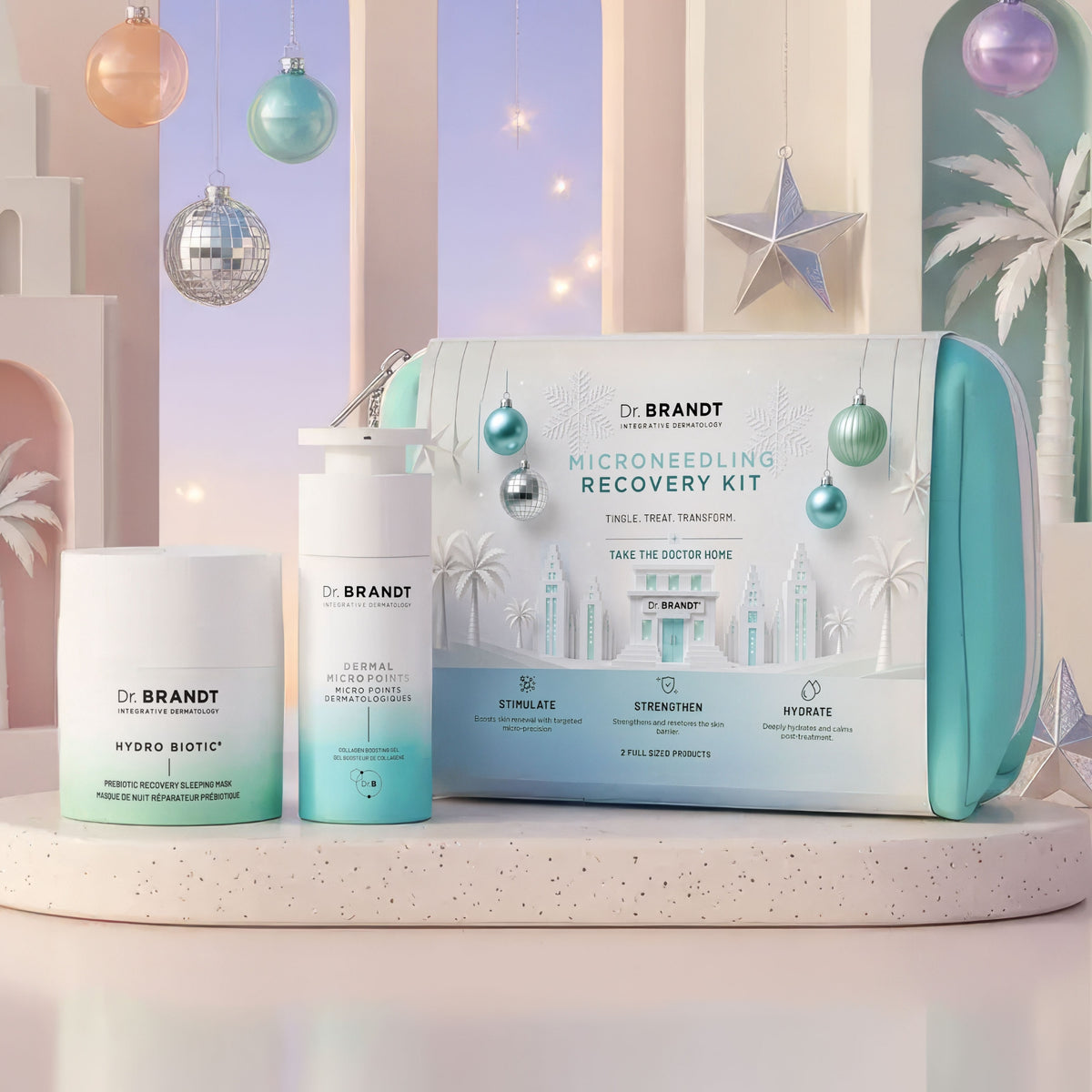 Microneedling Recovery Duo + Holiday Sleeve