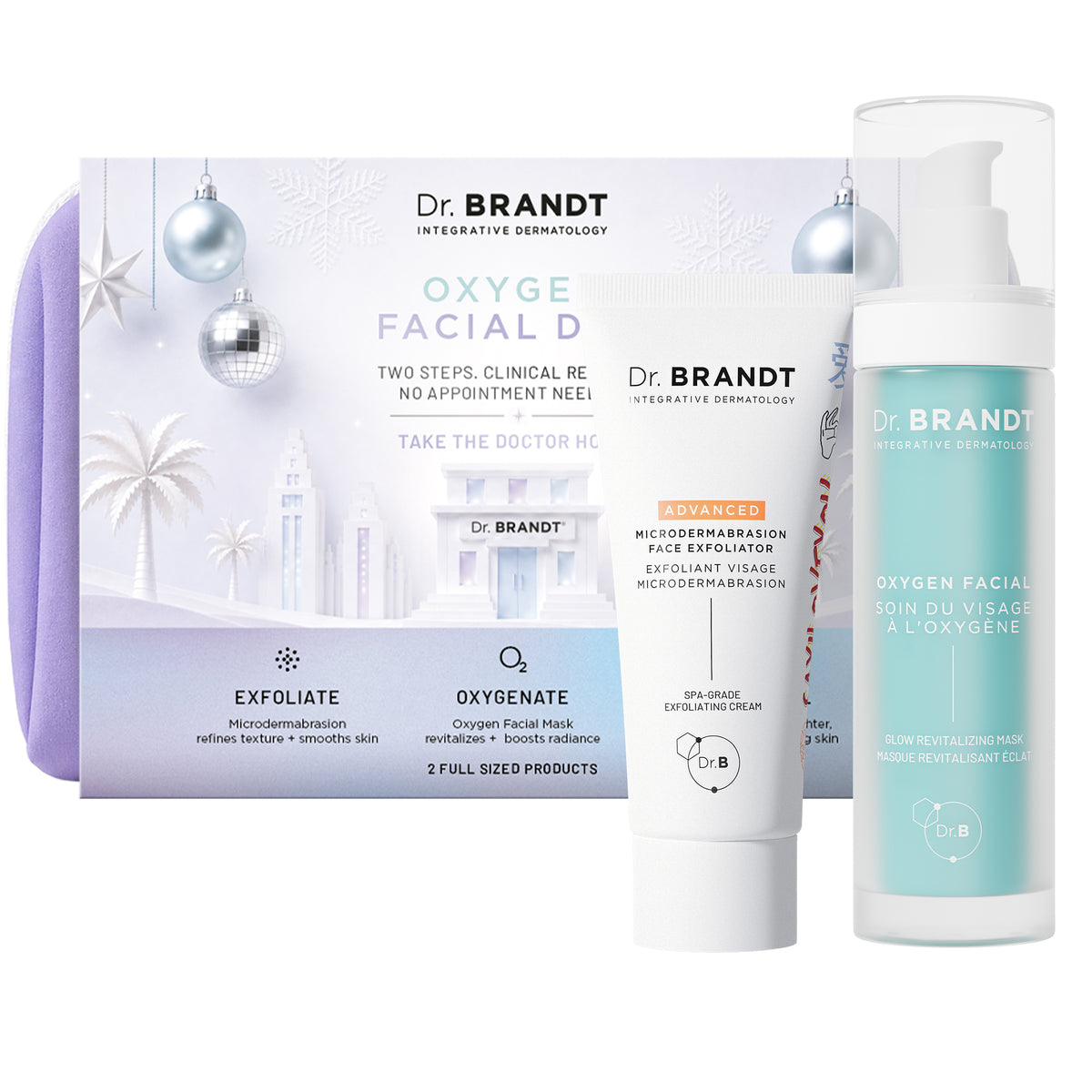 Oxygen Facial Duo + Holiday Sleeve