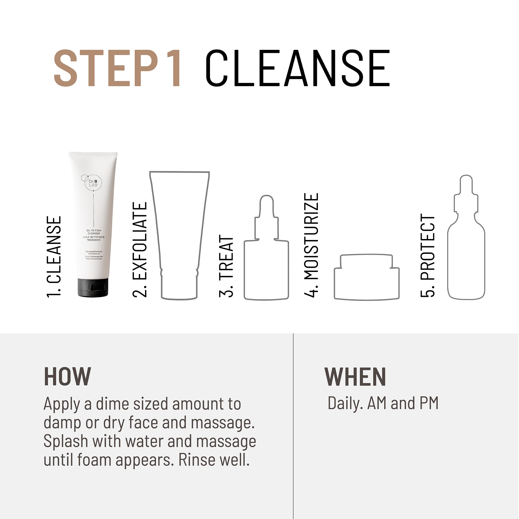 Oil-to-Foam Cleanser
