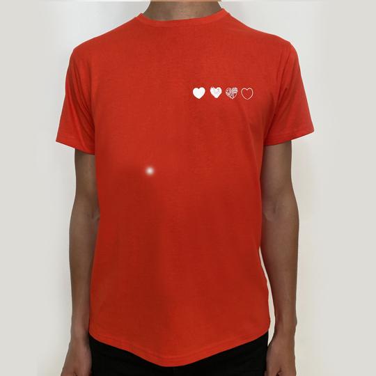 Hearts 4 You T-shirt Red